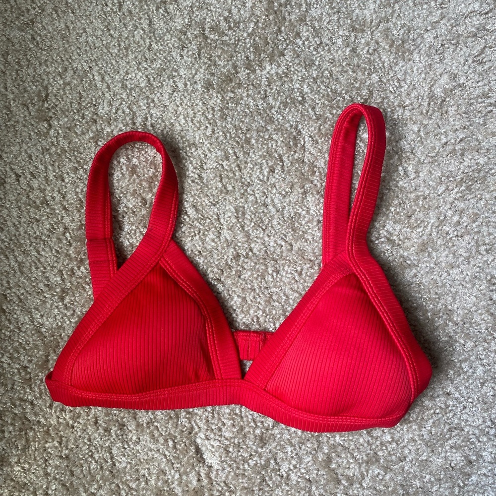 Oneone swimwear red top + bottom
